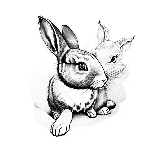 Bunny With Scorpio Tail