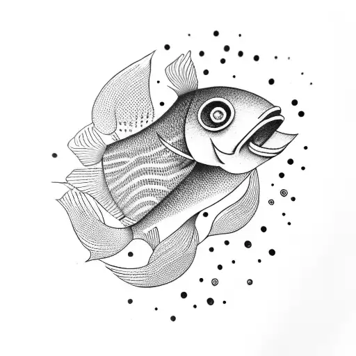 Flat Geometric Minimal Fish