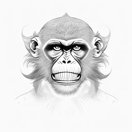 Full Body Muscular Monkey