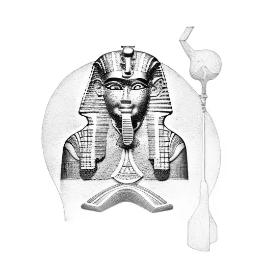 Egyptian God Photographer With Camera