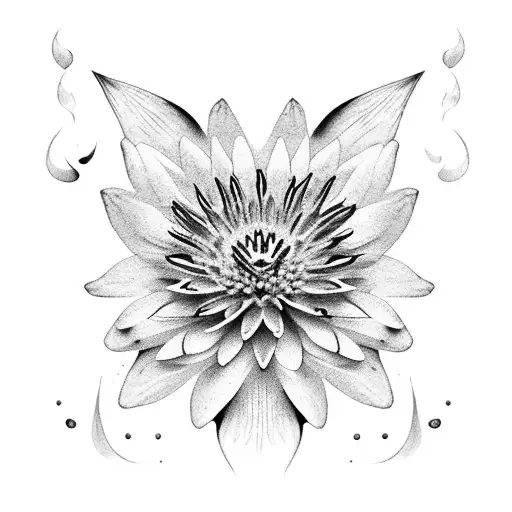 Marigold Cosmo Larkspur Water Lily Aster And Morning Glory