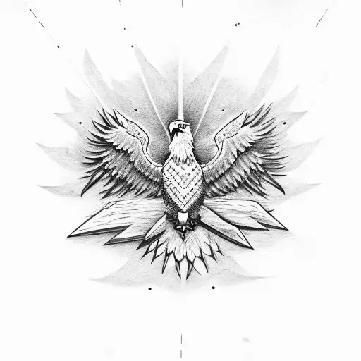 Eagle With German Dagger