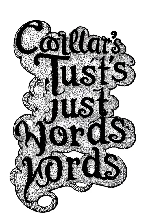 Collarbone That's Just Words