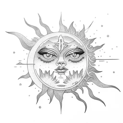 Sun Moon Natural Elements