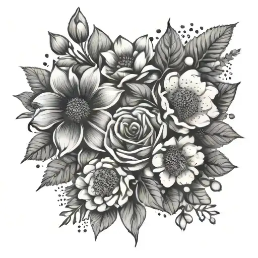 Birth Flower Bouquet