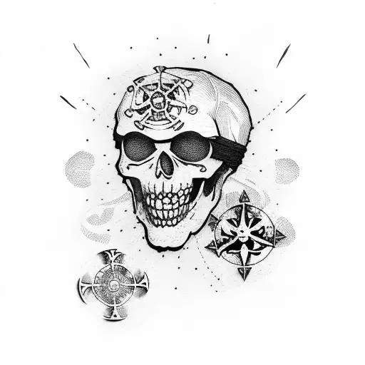 Pirate Map With Coordinates