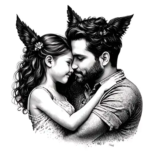 Father Daughter Born On