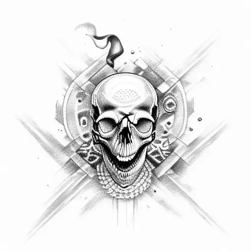 3 Skulls Screamin In Pain