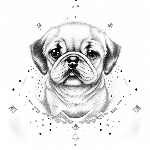 Dog Inside Star