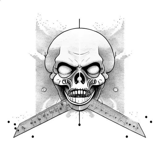 Balance Scales Of Good And Evil Zombie Holding Scale