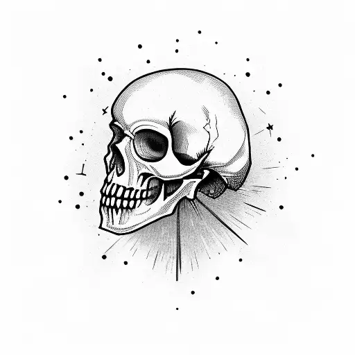 A Warrior's Skull To Do On Your Calf Like A Bope Logo