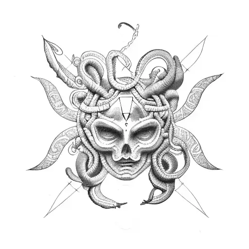 Linearly Arrow And Medusa