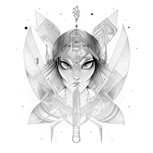 Ethnic Sagittarius Female