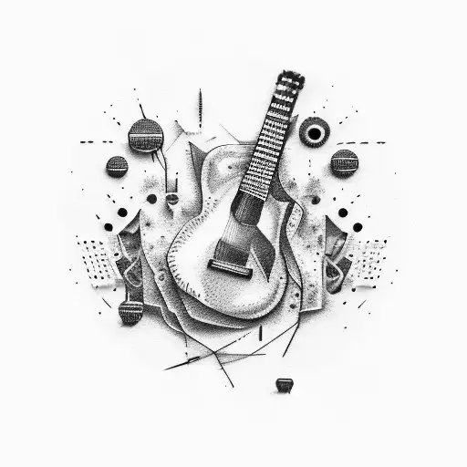 A Decontructed Guitar