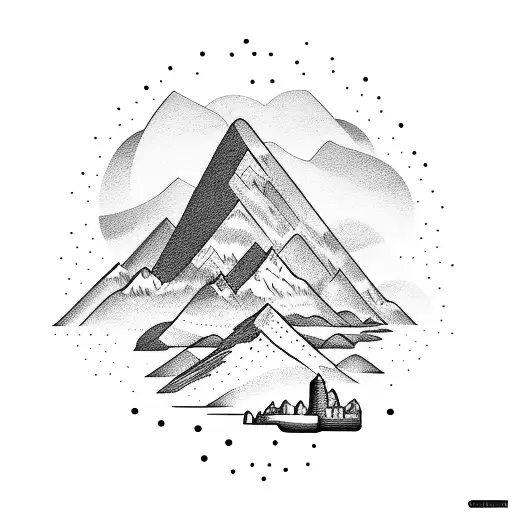 Landscapes With Mountains And Ocean In Reference To Latin America