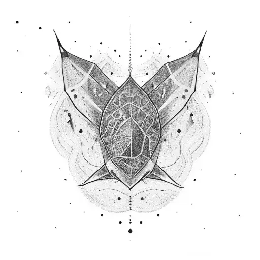 Stingray In A Sunset