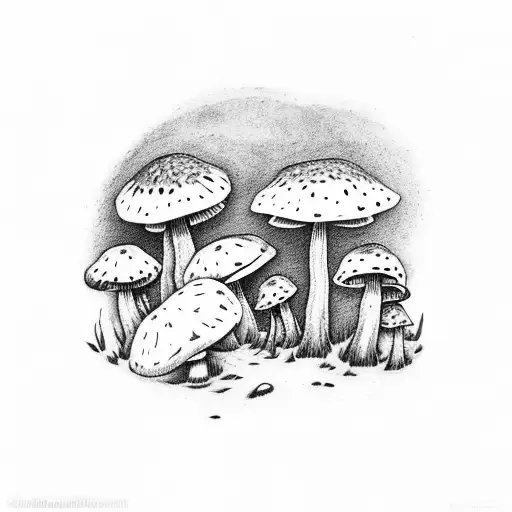 Nature Landscape Mushrooms Deer