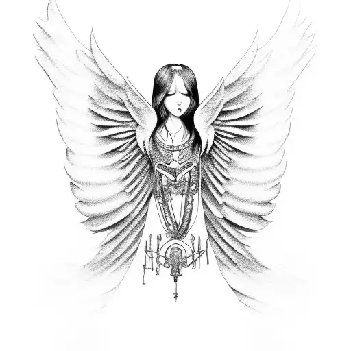 Hip Hop Lyrics With Angel Wings