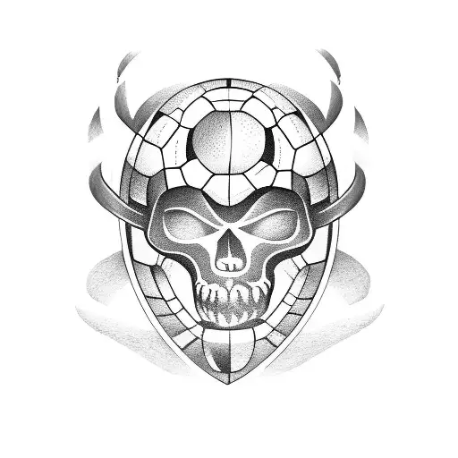 Soccer Tattoo Of Guadalajara Logo