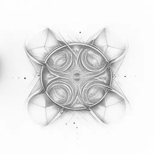 Circle With A Fog Substance In The Middle