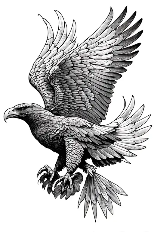 Eagle Wings Spread