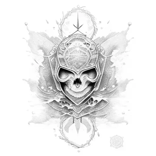 Concept Tattoo About Ocean