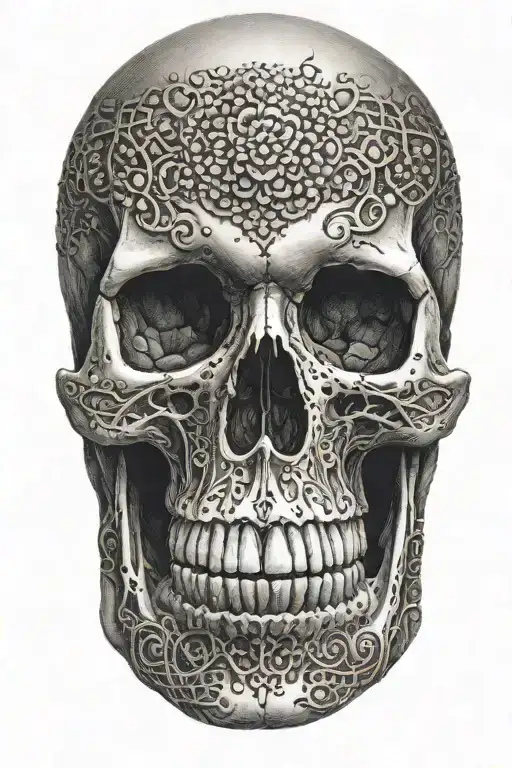 Realistic Skull Soft Shading