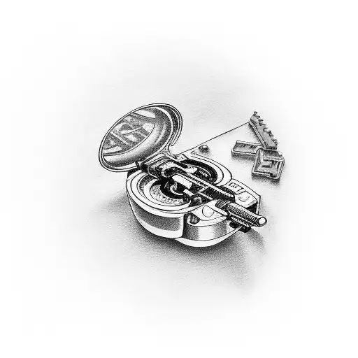 Baby Loading A Cartridge Into A Revolver