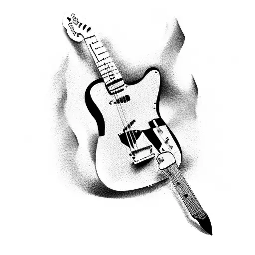 Fender Telecaster With Cowboy Hat