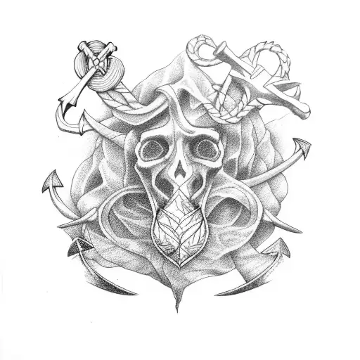 Witches Broom And Anchor