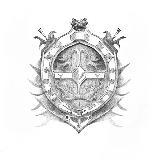 Laurel Tree And Shield Of Racing De Santander