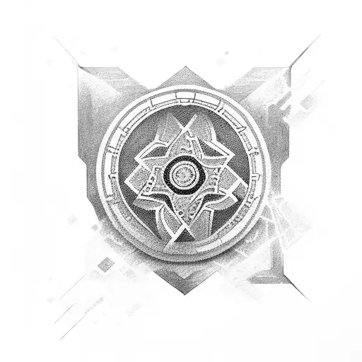 Korean And Swedish Symbol