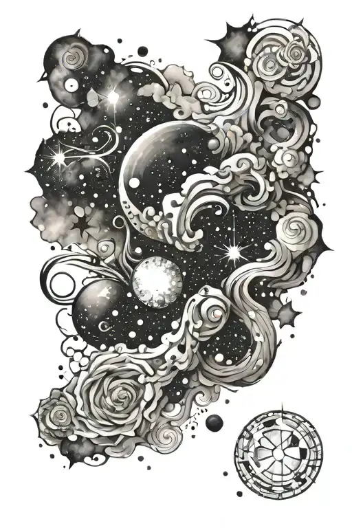 Galaxy Nebula Sleeve