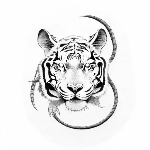 Horse Sheep Tiger And Dragon