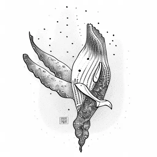 Whale With Bird