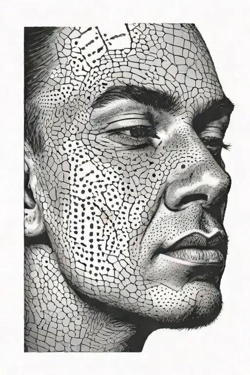 Male Had With Forehead Against Wall Sad