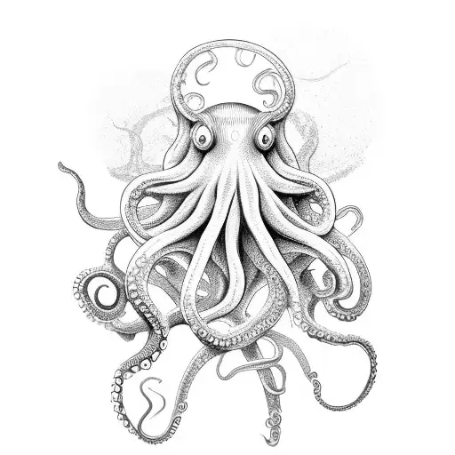 Octopus With Missing Arms