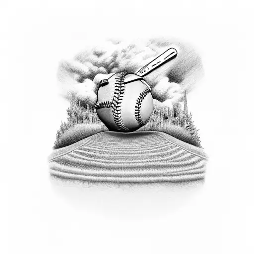 Baseball Diamond With Kids Names For The Positions