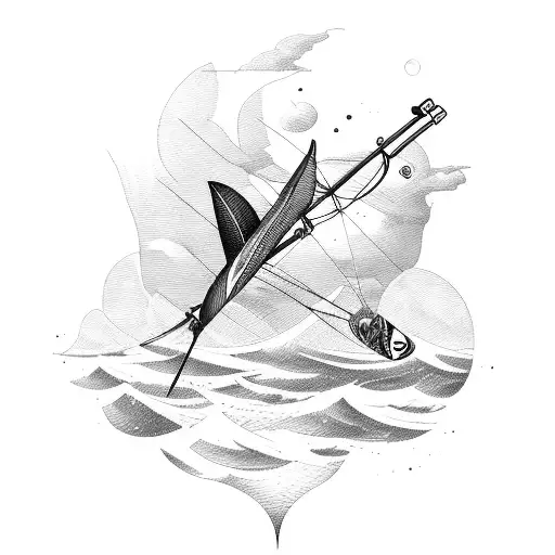 Spearfishing Airplane Windsurf