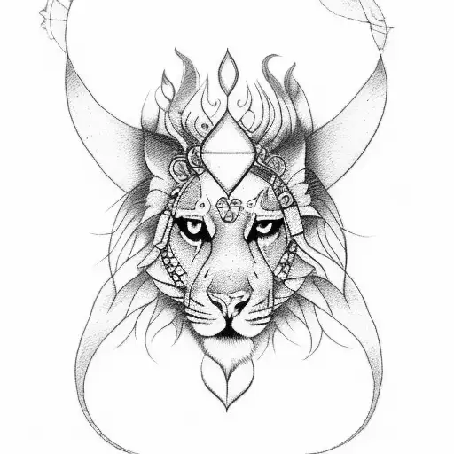 Fearless Spirit Written In Indian Mythology Style Style