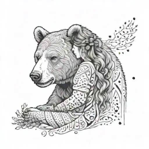 A Girl With The Spirit Of A Bear