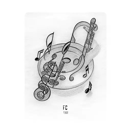 Music Notes Of F A C E Chords