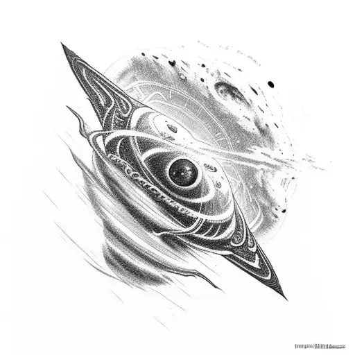 Total Arm Tornado Astronaut Saturn Jupiter Moon Black Hole