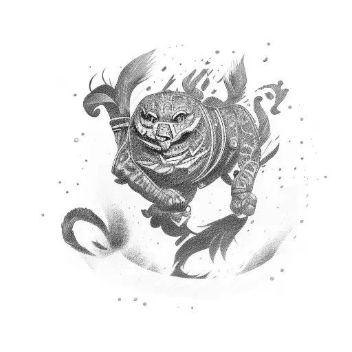 Running Up Stairs Chasing Money