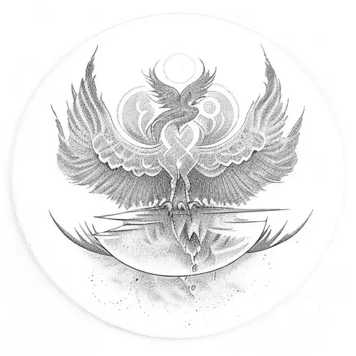 Phoenix Hold Balance Scales