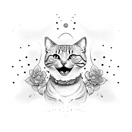 Orange Tabby Cat Smiling