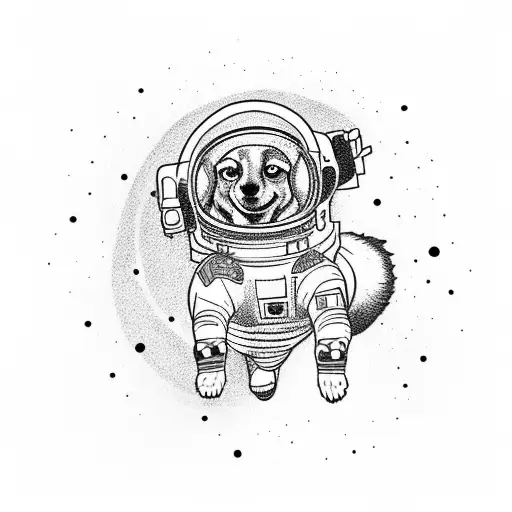 Astronaut Sausage Dog