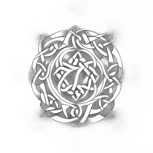 Simple Celtic Symbol For Our Family Called Hult