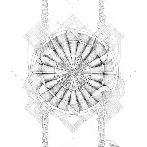 Dna Chain And The Four Seasons By Vivaldi