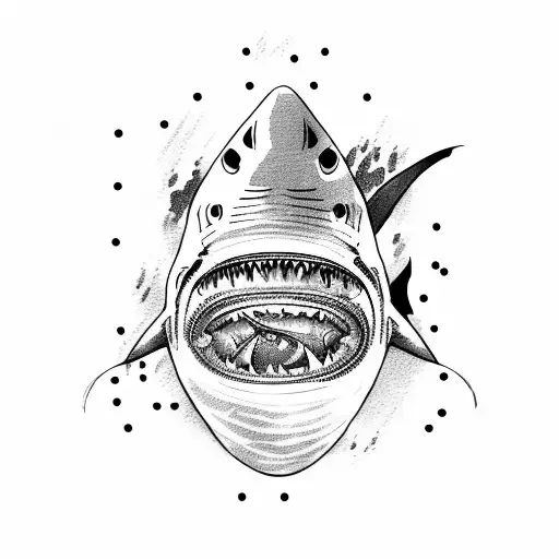 Shark With Poker Cards